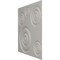 Ekena Millwork 19 5/8in. W x 19 5/8in. H Reece EnduraWall Decorative 3D Wall Panel Covers 2.67 Sq. Ft. WP20X20REDRU - alternate 2
